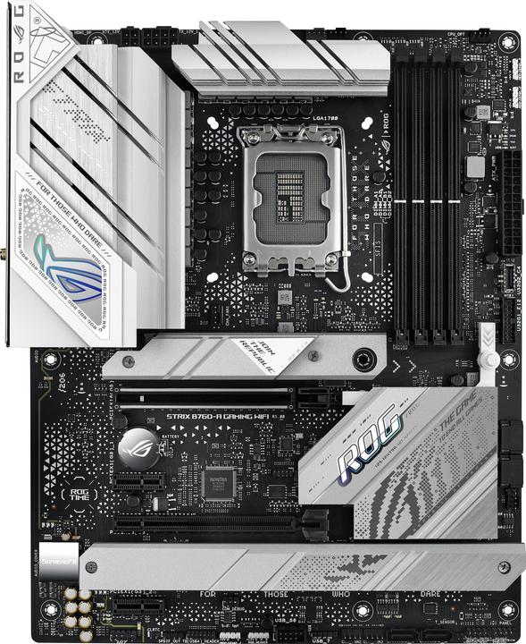 ASUS MB ROG STRIX B760-A GAMING WIFI (Intel,1700,DDR5,ATX) (LGA 1700, Intel B760, ATX)