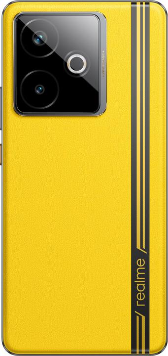 Immagine prodotto realme GT 7T 5G Dual Sim 12GB RAM 256GB - Yellow (256 GB, Giallo da corsa, 6.80", Doppia SIM, 50 Mpx, 5G)