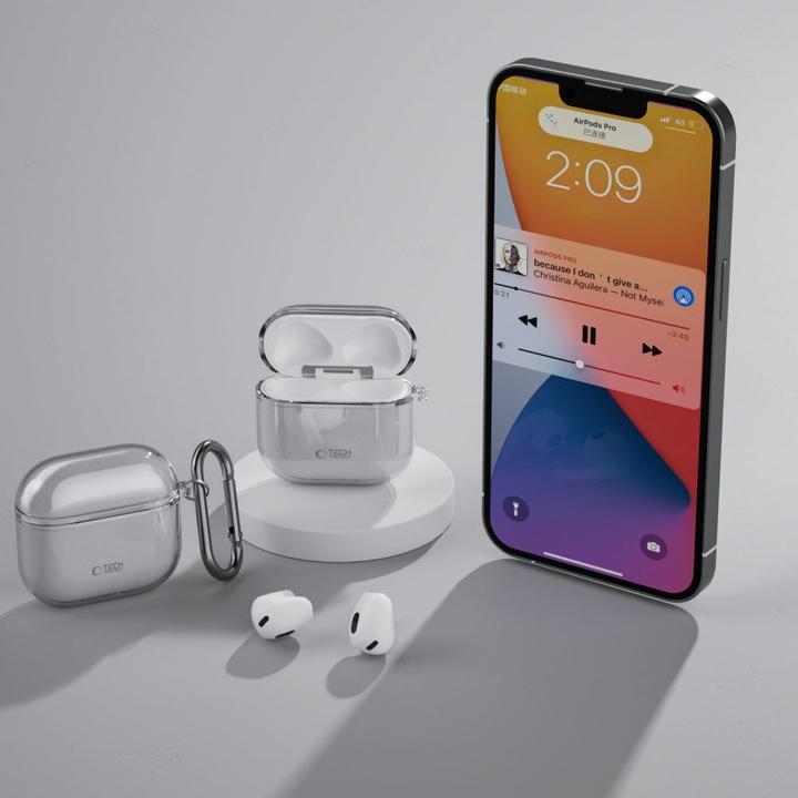 Produktbild Tech-Protect AIRPODS 4 ASH FLEXAIR Case (Kopfhörer Tasche)