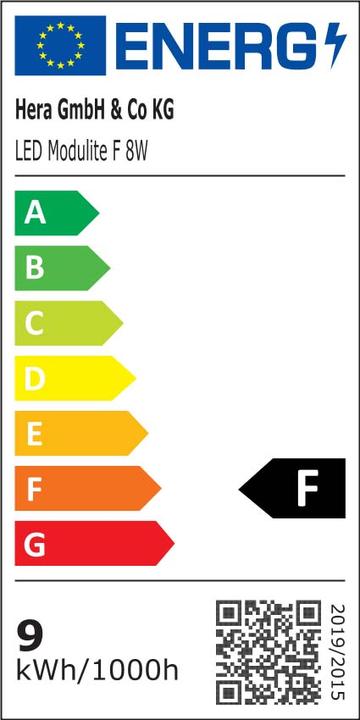 Energy Label Hera LED under-cabinet luminaire 20202580102 (688 lm)