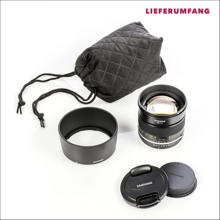 Image du produit Samyang MF 1,4/85 MK2 Canon EF (Canon EF, Plein format)