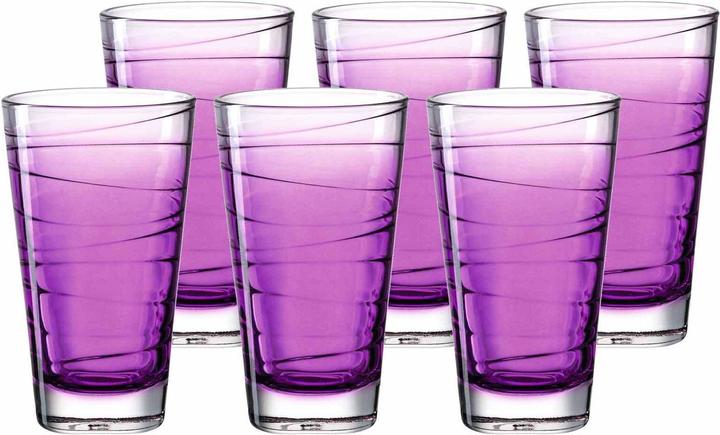 Leonardo Verre Vario Struttura 280 ml, 6 pièces, Violet (0.28 l, 6 x)