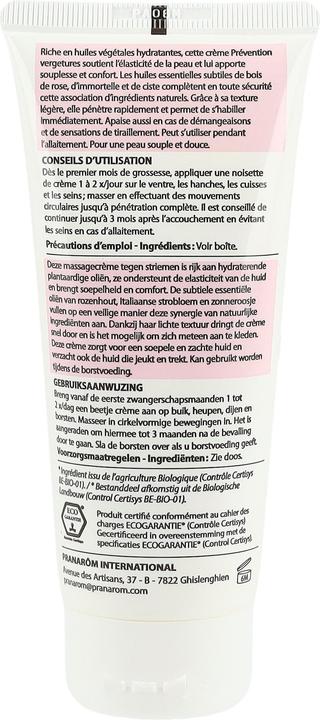 Produktbild Pranarom PranaBB Schwangerschaft Massagecreme Dehnungsstreifen Bio