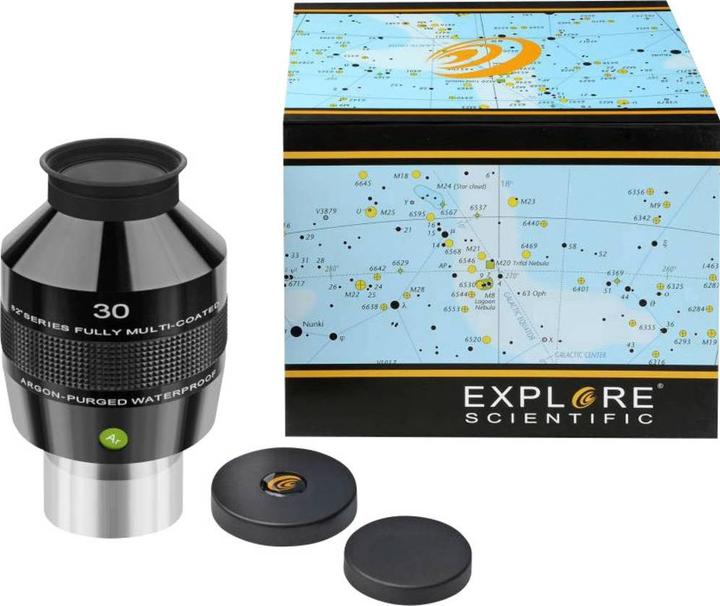 Actual product image No Name Explore Scientific 82° eyepiece. 30 mm 2" (30 mm)