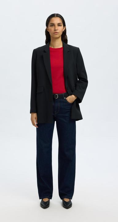 Actual product image Selected Femme Slfmyessential Ss O-Neck Tee Noos (XS)