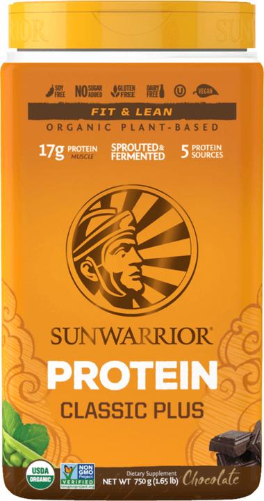 Produktbild Sunwarrior Protein Classic Plus Bio (Chocolate, 1 Stk., 750 g)