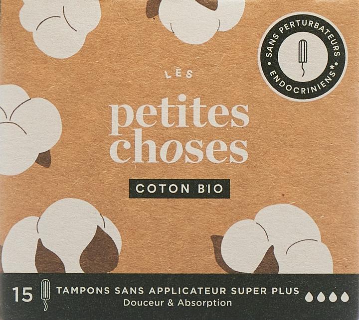 Image du produit Les Petites Choses tampons super plus bio (15 x)