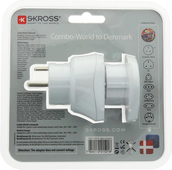 Produktbild Skross Reiseadapter