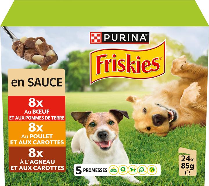 Immagine prodotto Friskies In salsa (Adulto, 24 pz., 2270 g)
