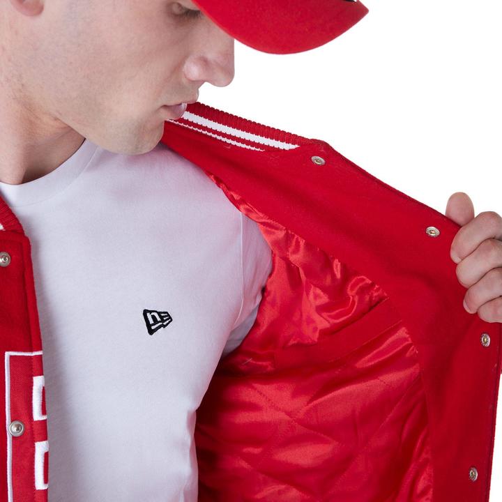 Actual product image New Era Varsity NFL SIDELINE Jacke - Kansas City Chiefs - L (L)