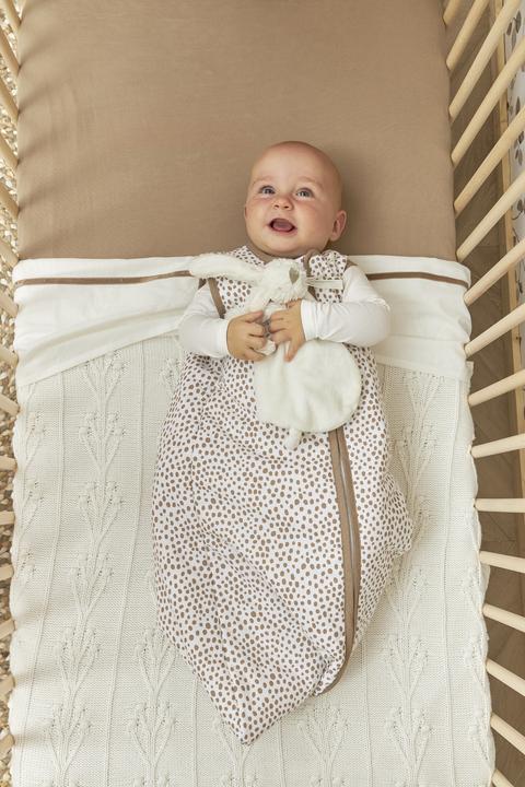 Actual product image Meyco Baby blanket Romantic Flower - Cream white - 75x100cm (75 x 100 cm)