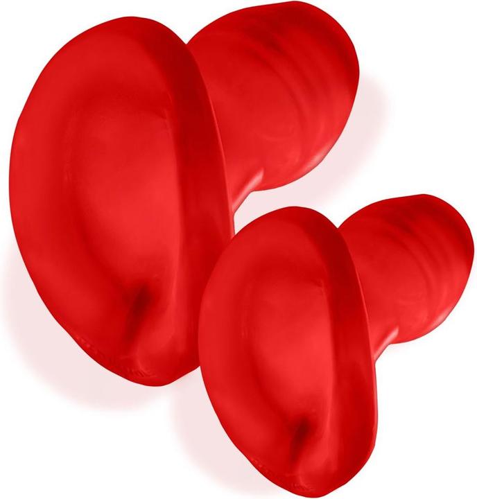 Image du produit Oxballs Glowhole-1 Hollow Buttplug with Led Insert Red Morph Small