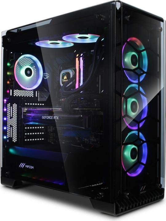 Actual product image Mifcom SPECTRUM RTX2080Ti Core i9 Ultimate (Intel Core i9-9900K, 32 GB, 1000 GB, GeForce RTX 2080 Ti)
