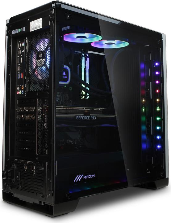 Actual product image Mifcom SPECTRUM RTX2080Ti Core i9 Ultimate (Intel Core i9-9900K, 32 GB, 1000 GB, GeForce RTX 2080 Ti)