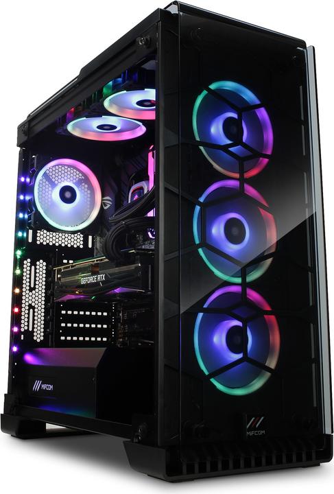 Actual product image Mifcom SPECTRUM RTX2080Ti Core i9 Ultimate (Intel Core i9-9900K, 32 GB, 1000 GB, GeForce RTX 2080 Ti)