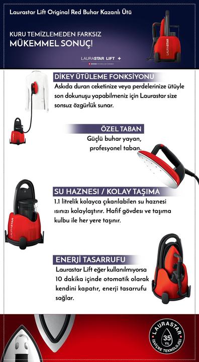 Produktbild Laurastar Lift Original Red (2200 W)