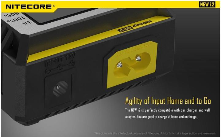 Image du produit Nitecore Nouveau i2 (1 pcs, 18650, Chargeurs sans batterie)