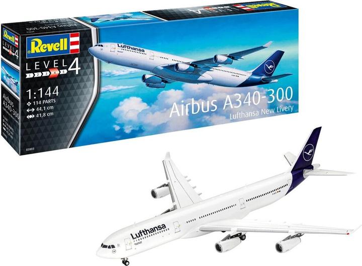 Produktbild Revell A340-300 Lufthansa New Livery
