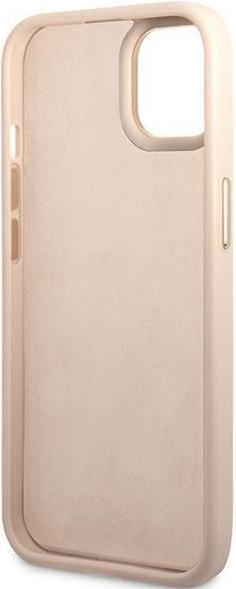 Produktbild Guess GUHCP14MHG4SHP iPhone 14 Plus 6,7" różowy/pink hard case 4G Vintage Gold Logo (Apple iPhone 14 Plus)
