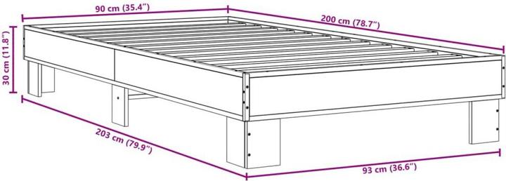 Produktbild VidaXL Katleen (90 x 200 cm)