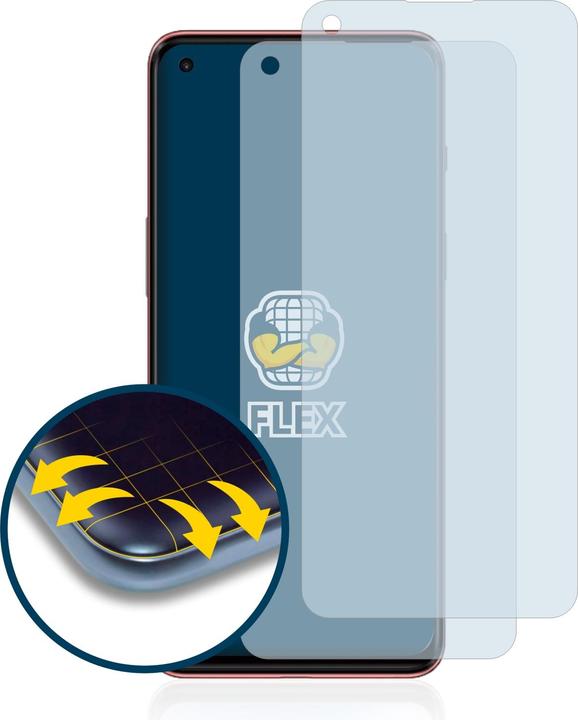 Produktbild BROTECT Full-Cover Displayschutz (2 Stück, OnePlus Nord 2)