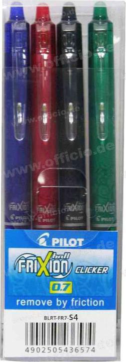 Image du produit Pilot FriXion Clicker Set de 4 pièces (Multicolore)