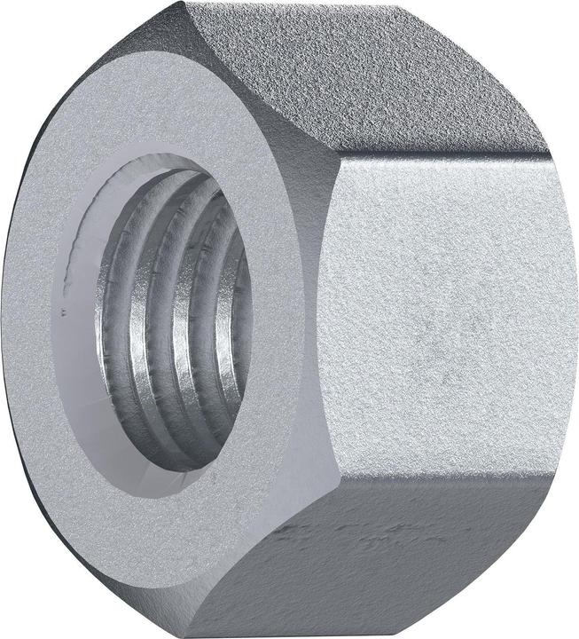 Actual product image Tox Hexagon Nut DIN 934 galvanized M10 (10 pcs)