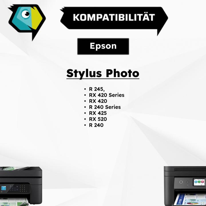 Actual product image Inkadoo Multipack compatible with Epson C13T05564010 / T0556 contains 2xBK, 1xC, 1xM, 1xY (M, Y, C, FC)