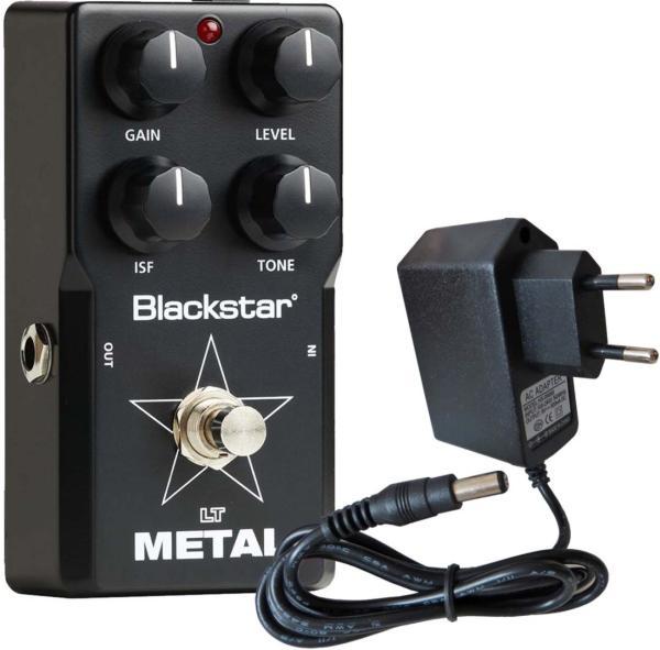 Actual product image Blackstar LT-Metal effect pedal with 9V power supply unit (Guitar)