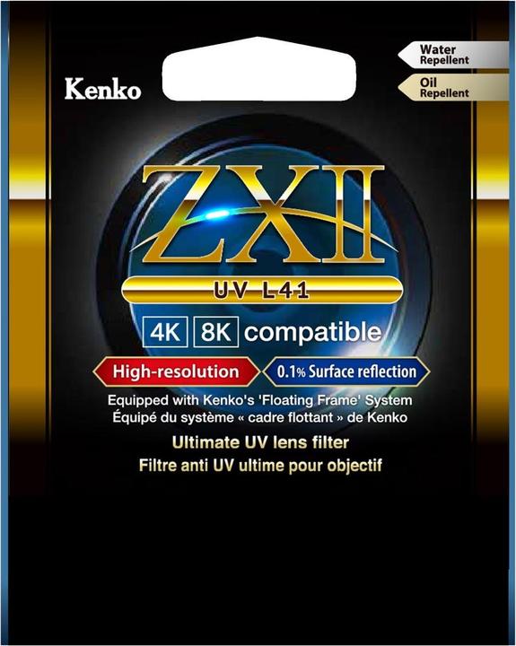 Produktbild Kenko 58,0 ZX II UV Filter (58 mm, UV-Filter, 58 mm)