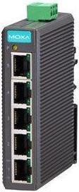 Produktbild Moxa EDS-205 - Unverwalteter Ethernet-Switch der Einstiegsklasse mit 5 10100BaseT(X)-Ports, Kunststoffgeh