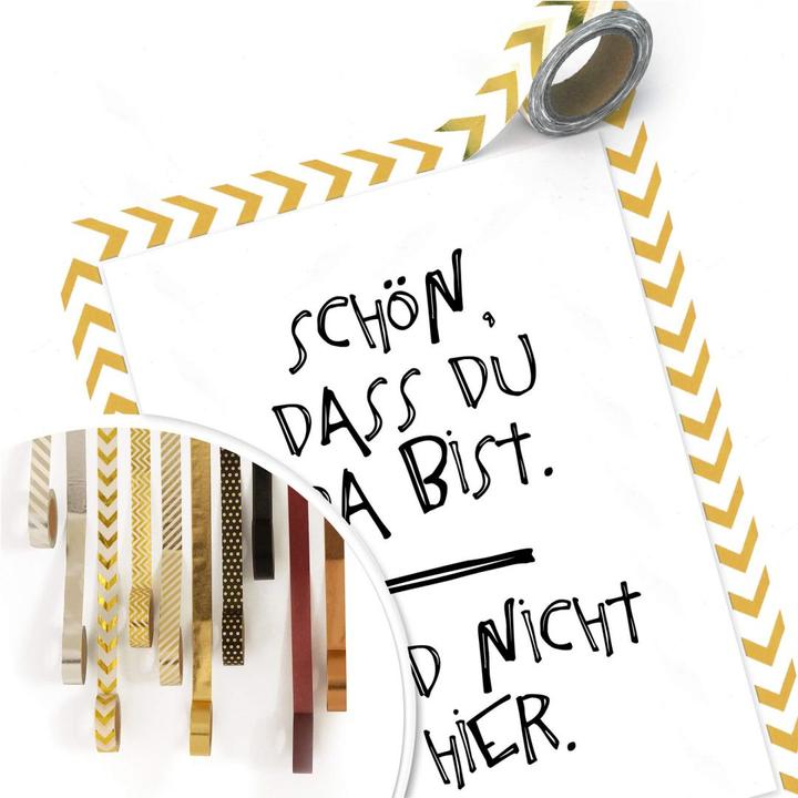 Produktbild Trenddeko Schön, dass du da bist (30 x 40 cm)