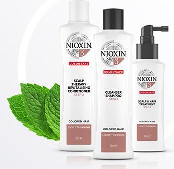 Produktbild Nioxin Starter Set 3, 2x/1x50ml (350 ml, Flüssiges Shampoo)