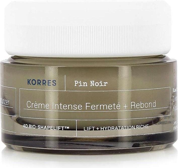 Korres Black Pine 4D BioShapeLift™ Bounce Firming Intense Moisturizer (40 ml, Tagescreme)