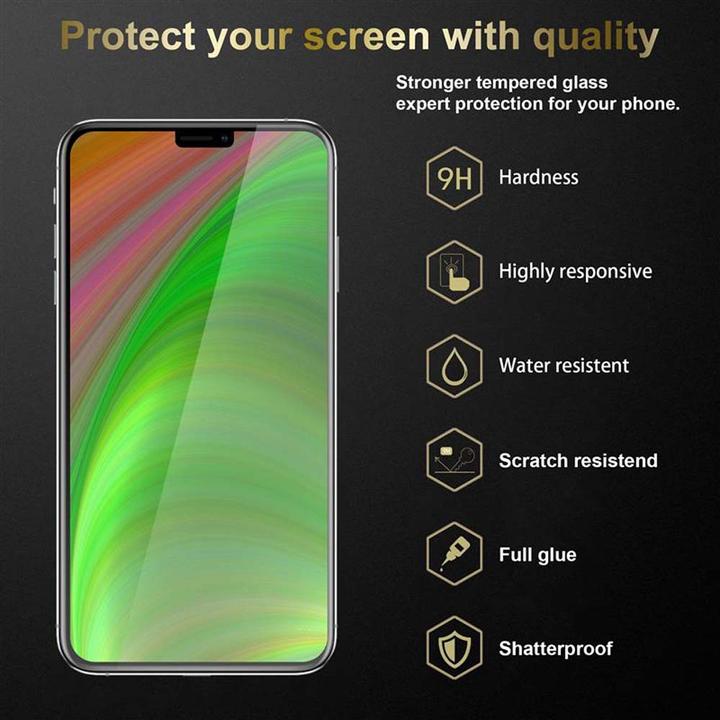 Produktbild Cadorabo Display Schutzglas für Apple iPhone XS MAX (1 Stück, Apple iPhone XS Max)