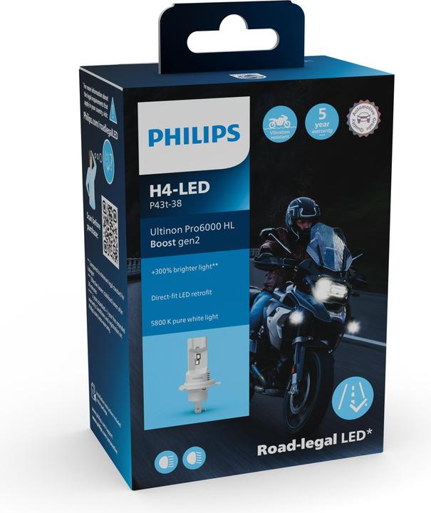Produktbild Philips Ultinon Pro6000 Boost HL (H4)