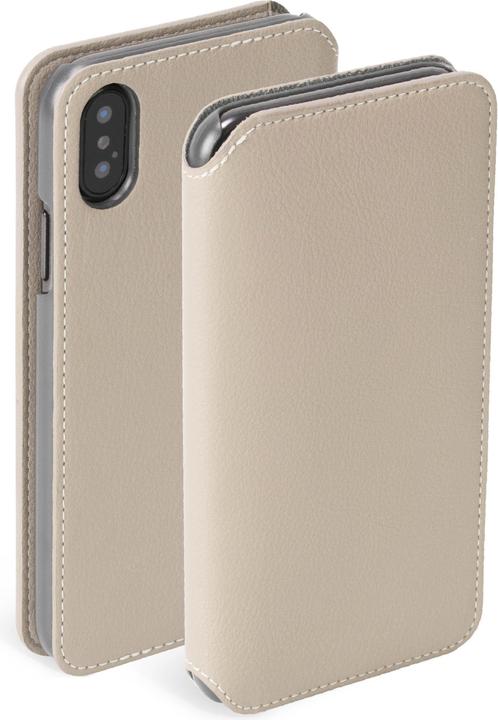 Produktbild Krusell Pixbo 4 Card SlimWallet Apple iPhone XS Max beige (Apple iPhone XS Max)