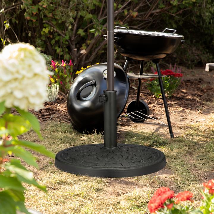 Actual product image Relaxdays Parasol stand