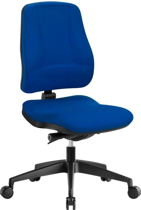 Produktbild Prosedia Bürostuhl LEANOS V KOMFORT, Synchronmechanik, ohne Armlehnen, Lordosenstütze, Knierolle