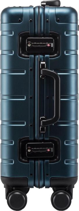 Immagine prodotto Alumaxx Trolley da viaggio, con valigetta in alluminio, blu (37 l, Bagaglio a mano (fino a 50 litri))