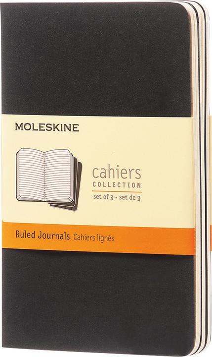 Actual product image Moleskine Cahier Pocket Set of 3 (A6, Lined, Soft cover)