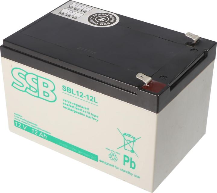 Produktbild SSB SBL12-12L 12V 12Ah Bleiakku AGM Blei Gel Akku (12 V)