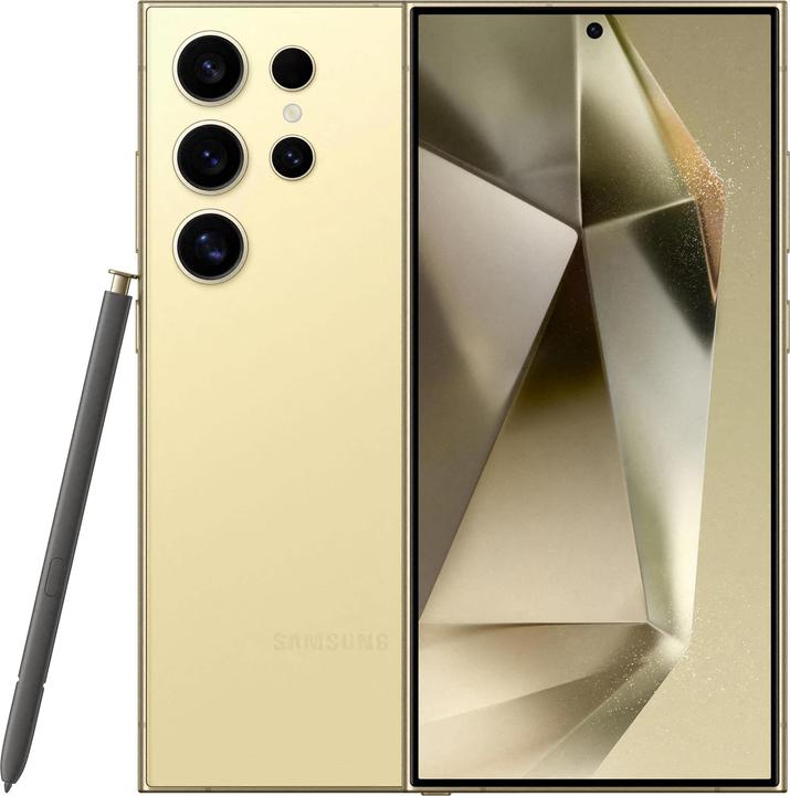 Image du produit Samsung DUPLICATE Galaxy S24 Ultra (256 Go, Jaune titane, 6.80", Double SIM, 200 Mpx, 5G)