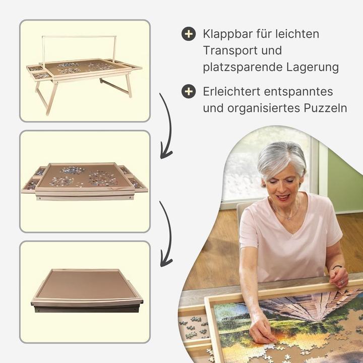 Image du produit Hermex Table de puzzle