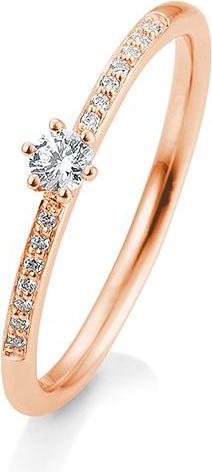 Breuning Verlobungsring Pavé (48, 585/14 K Gold)