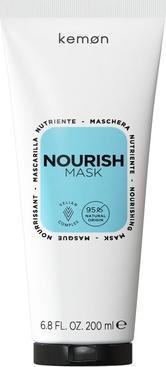 Kemon Nourish Mask Nährende Maske für sprödes, trockenes und krauses Haar (200 ml)