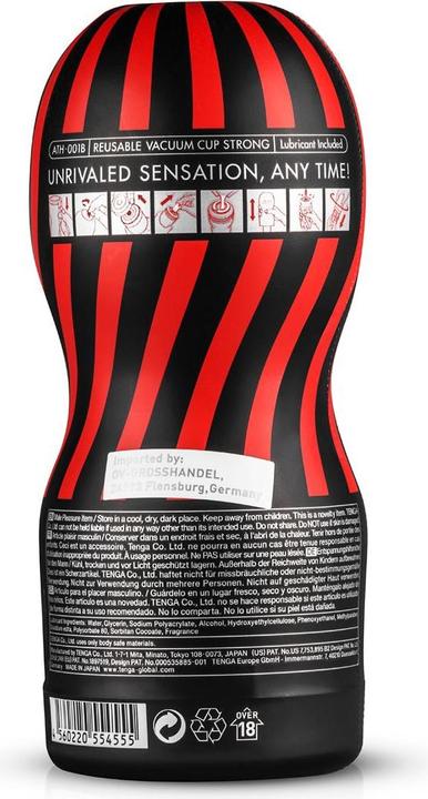 Actual product image Tenga Strong