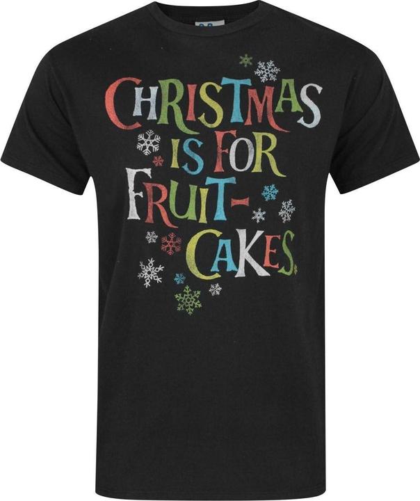 Junk Food Christmas Is For FruitCakes TShirt (M)