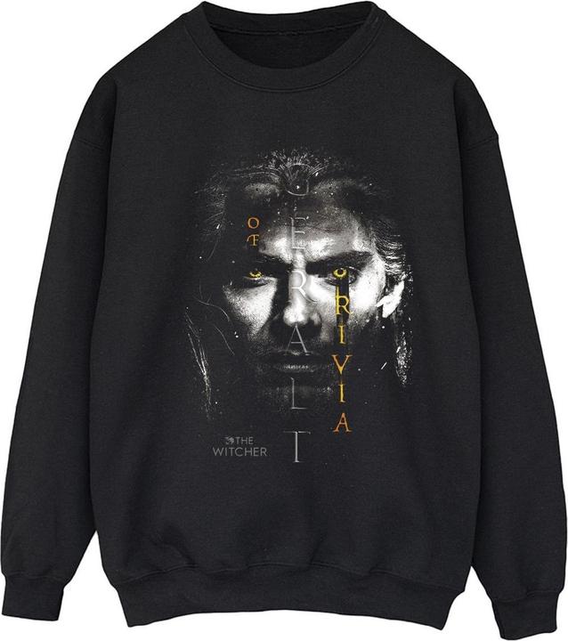 Netflix The Witcher Geralt Glowing Eyes Sweatshirt (S)