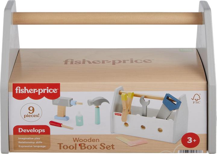 Image du produit Fisher-Price Caisse à outils en bois